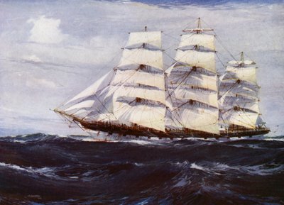 Clipper Ships: Benvenue by Jack (after) Spurling