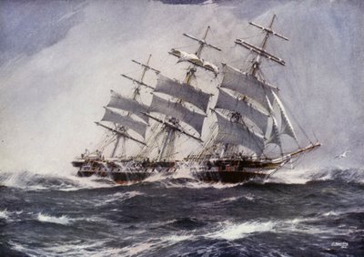 Clipper Ships: Sobraon by Jack (after) Spurling