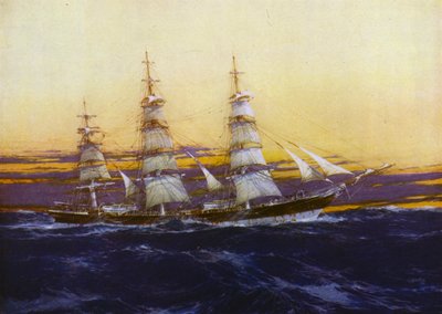 Clipper Ships: Cedric the Saxon by Jack Spurling