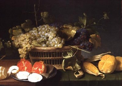 Still Life of Fruits by Jacob  Foppens van Es