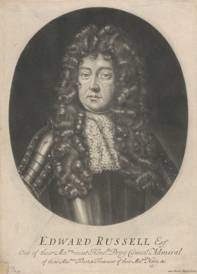 Edward Russell, Earl of Orford by Jacob Gole