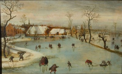 The Four Seasons: Winter, 1577 by Jacob Grimmer