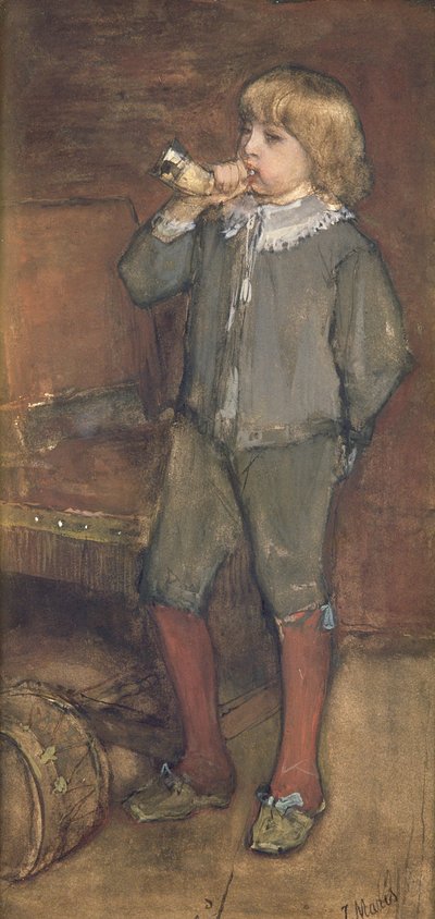 The Bugler by Jacob Henricus or Hendricus Maris