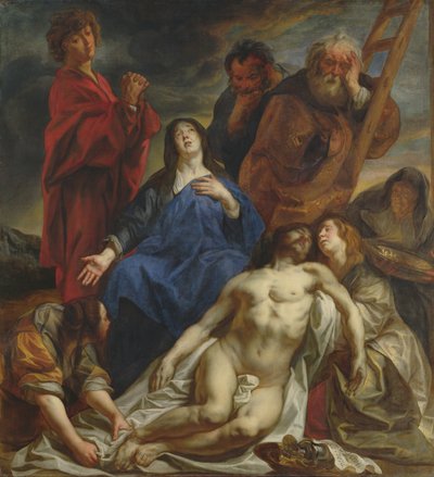 The Lamentation by Jacob Jordaens