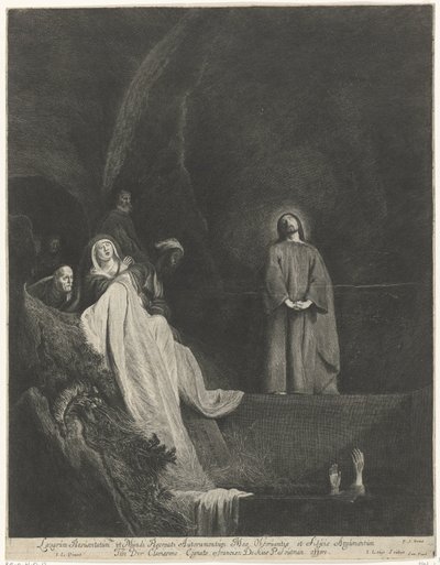 Raising of Lazarus by Jacob Louys