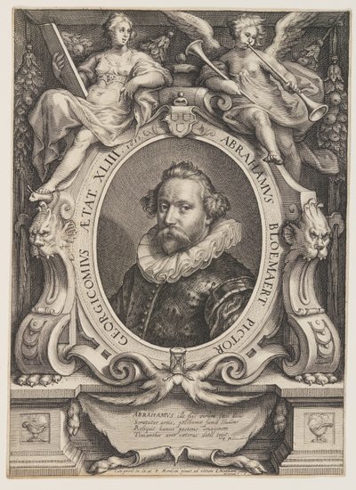 Abraham Bloemaert by Jacob Matham