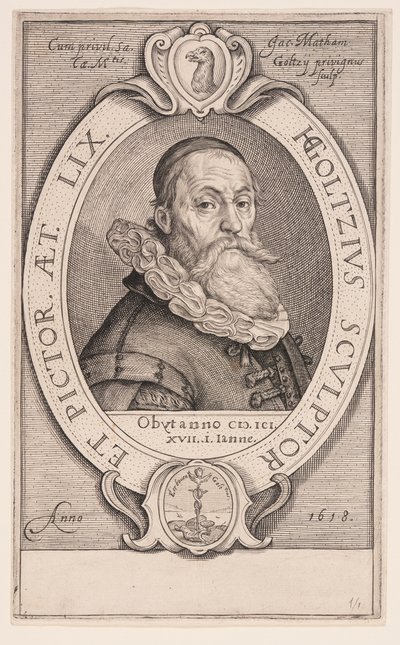 Hendrick Goltzius by Jacob Matham