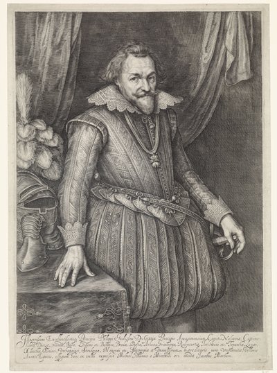 Portrait of Philip William, Prince of Orange by Jacob Matham