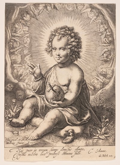 Salvator Mundi by Jacob Matham