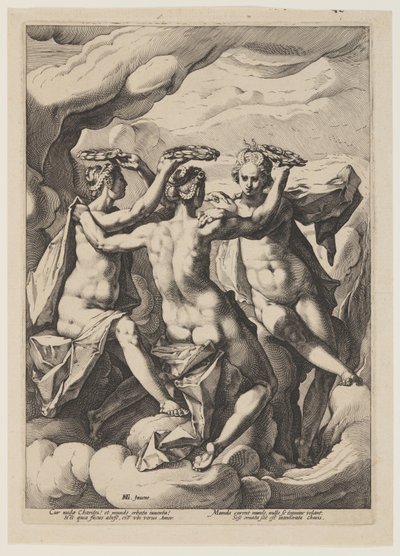 The Three Graces by Jacob Matham
