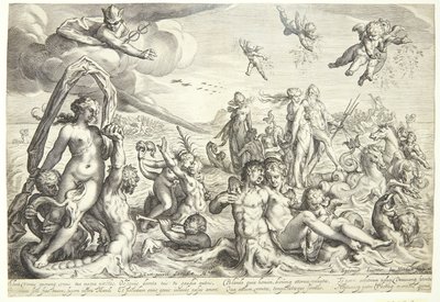 The Triumph of Neptune and Thetis by Jacob Matham