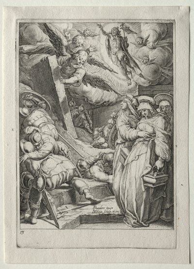 Passion Set: The Resurrection by Jacob de Gheyn II