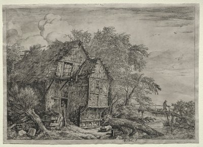 The Little Bridge by Jacob van Ruisdael
