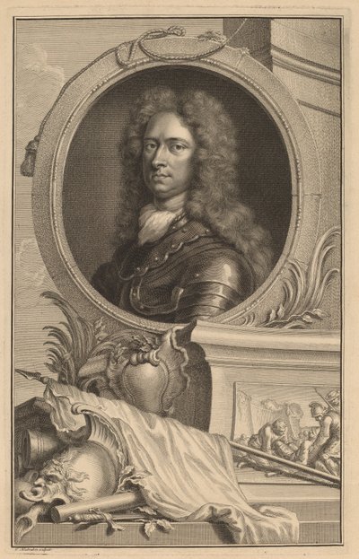 Portrait of a Gentleman by Jacobus Houbraken