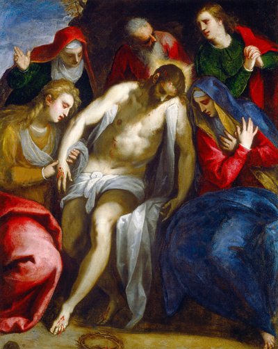 Lamentation by Jacopo Palma