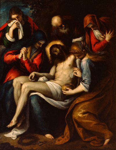 Pietà by Jacopo Palma il Giovane the Younger