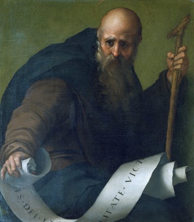 St. Anthony Abbot (c.251-356) by Jacopo Pontormo