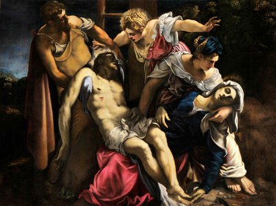 The Deposition by Jacopo Robusti Tintoretto