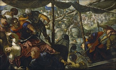The Rape of Helen by Jacopo Robusti Tintoretto