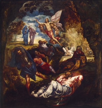 The Resurrection of Christ, mid-1550s-early 1570s by Jacopo Tintoretto