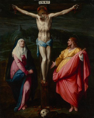 The Crucifixion by Jacopo Zucchi