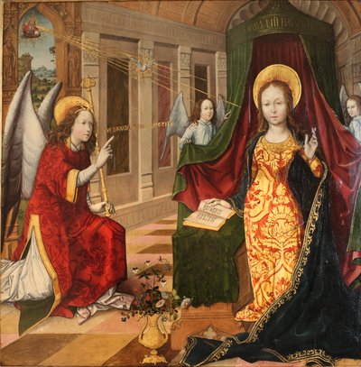 The Annunciation by Jacquelin de Montluçon