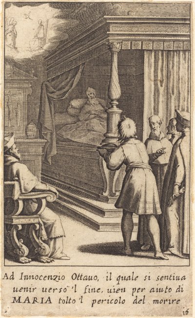 Innocent VIII by Jacques Callot