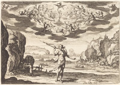 Pandora by Jacques Callot