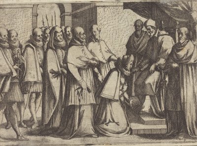 Papal Audience by Jacques Callot