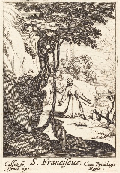 Saint Francis by Jacques Callot