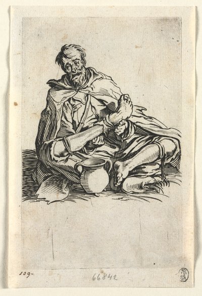 The Beggars: Malingerer by Jacques Callot