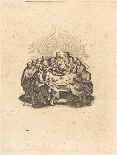 The Last Supper by Jacques Callot