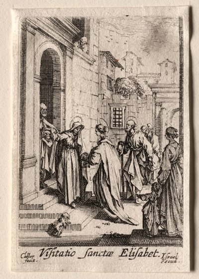 The Visitation by Jacques Callot