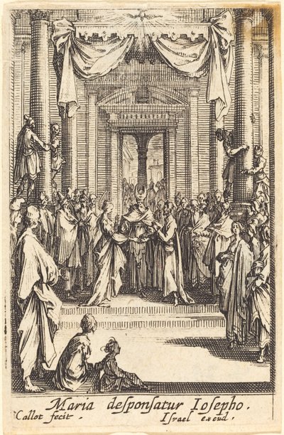 The Marriage of the Virgin by Jacques Callot