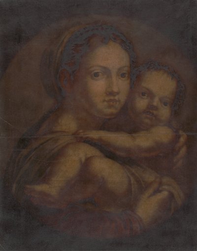 Virgin and Child by Jacques Christophe Le Blon