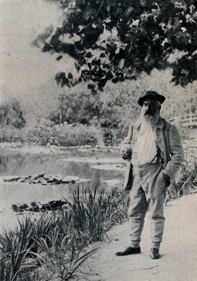 Claude Monet, Giverny by Jacques Ernest Bulloz