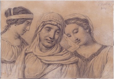 Three Women by Jacques Louis David