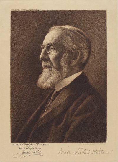 Andrew D. White by Jacques Reich