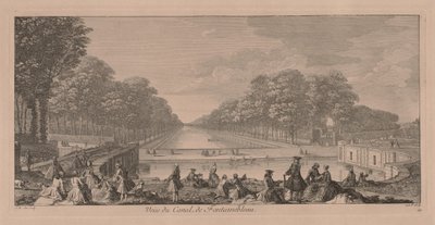 The Canal at Fontainebleau by Jacques Rigaud