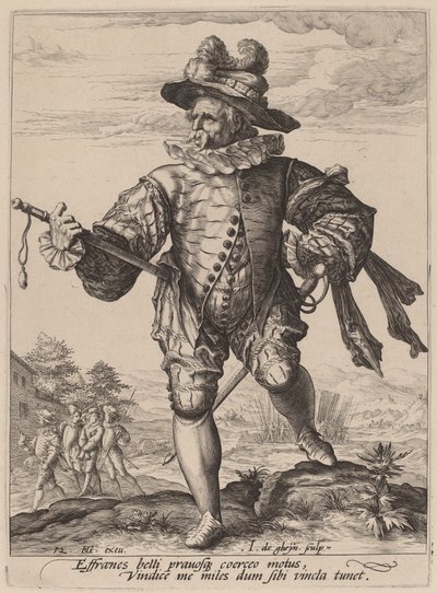 Provost by Jacques de Gheyn II after Hendrik Goltzius