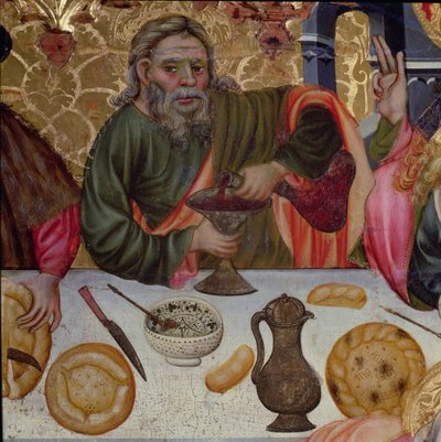 The Last Supper: St. Peter (detail) by Jaime Ferrer
