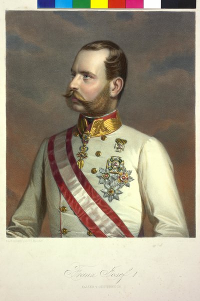 Emperor of Austria Franz Joseph I by Jakob Melcher