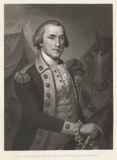 George Washington, pub. 1850 by James (after) Peale