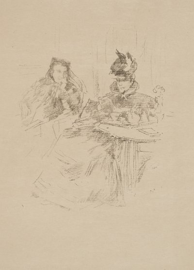 Afternoon Tea by James Abbott McNeill Whistler