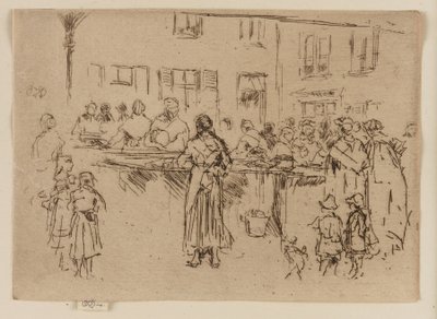 Fish Women, Ostend, 1887 by James Abbott McNeill Whistler