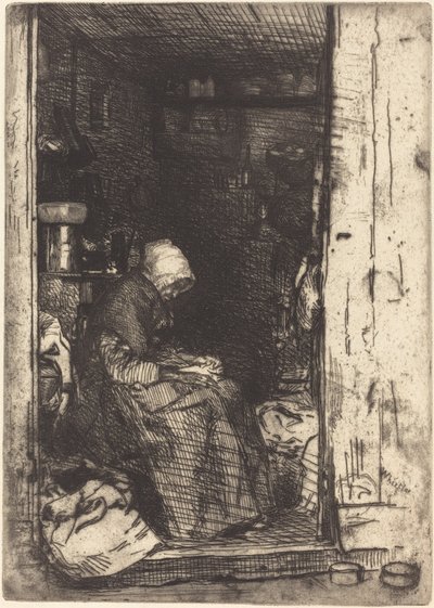 La Vieille aux Loques by James Abbott McNeill Whistler