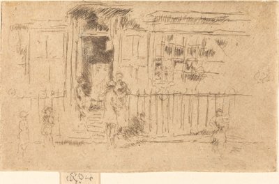 Little Steps, Chelsea by James Abbott McNeill Whistler