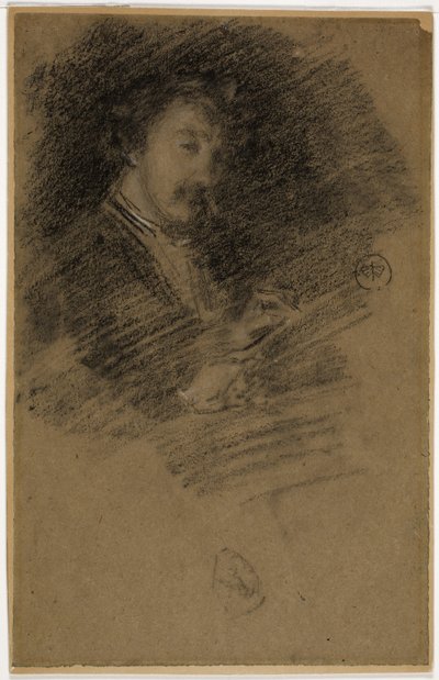 Self portrait by James Abbott McNeill Whistler
