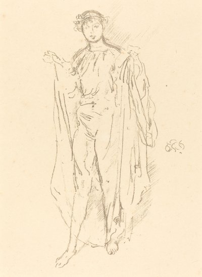 The Girl by James Abbott McNeill Whistler