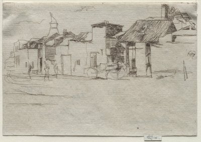 The Swan, Chelsea, c. 1870 by James Abbott McNeill Whistler